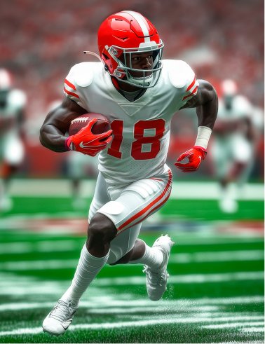 American Football Uniform