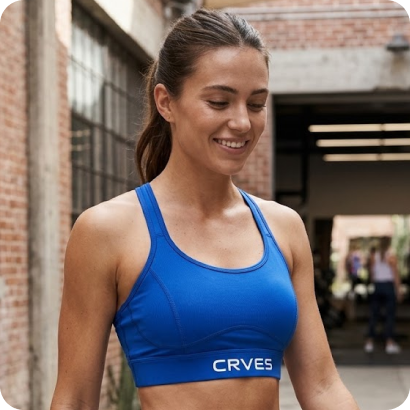 Custom sports bra