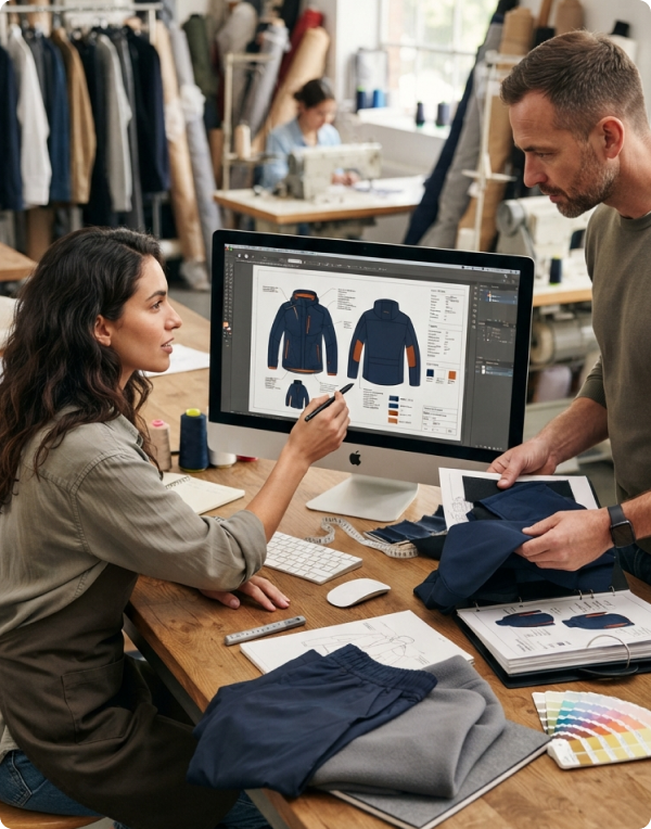 ZT Sportswear product design team